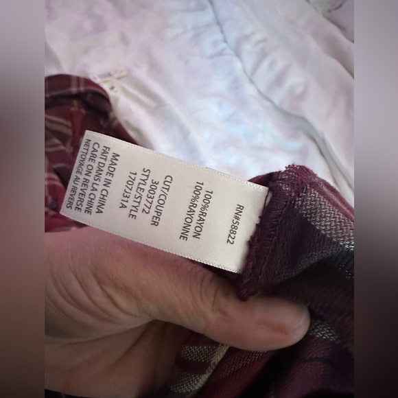 NWT MAX STUDIO PLAID - Picture 7 of 7